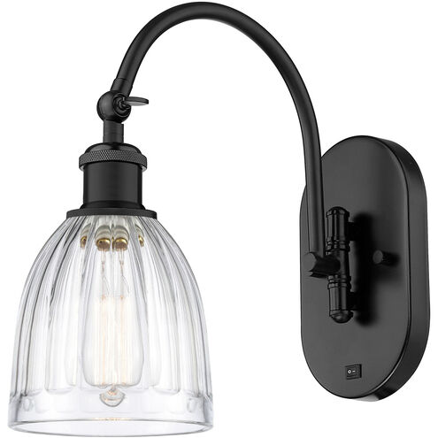 Ballston Brookfield LED 6 inch Matte Black Sconce Wall Light