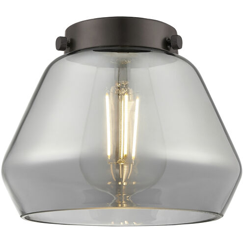 Franklin Restoration Fulton LED 7 inch Satin Gold Mini Pendant Ceiling Light in Plated Smoke