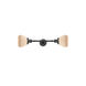 Franklin Restoration Fulton LED 7 inch Oil Rubbed Bronze Bath Vanity Light Wall Light in Matte White Glass, Franklin Restoration