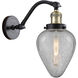 Franklin Restoration Geneseo 1 Light 7 inch Black Antique Brass Sconce Wall Light, Franklin Restoration
