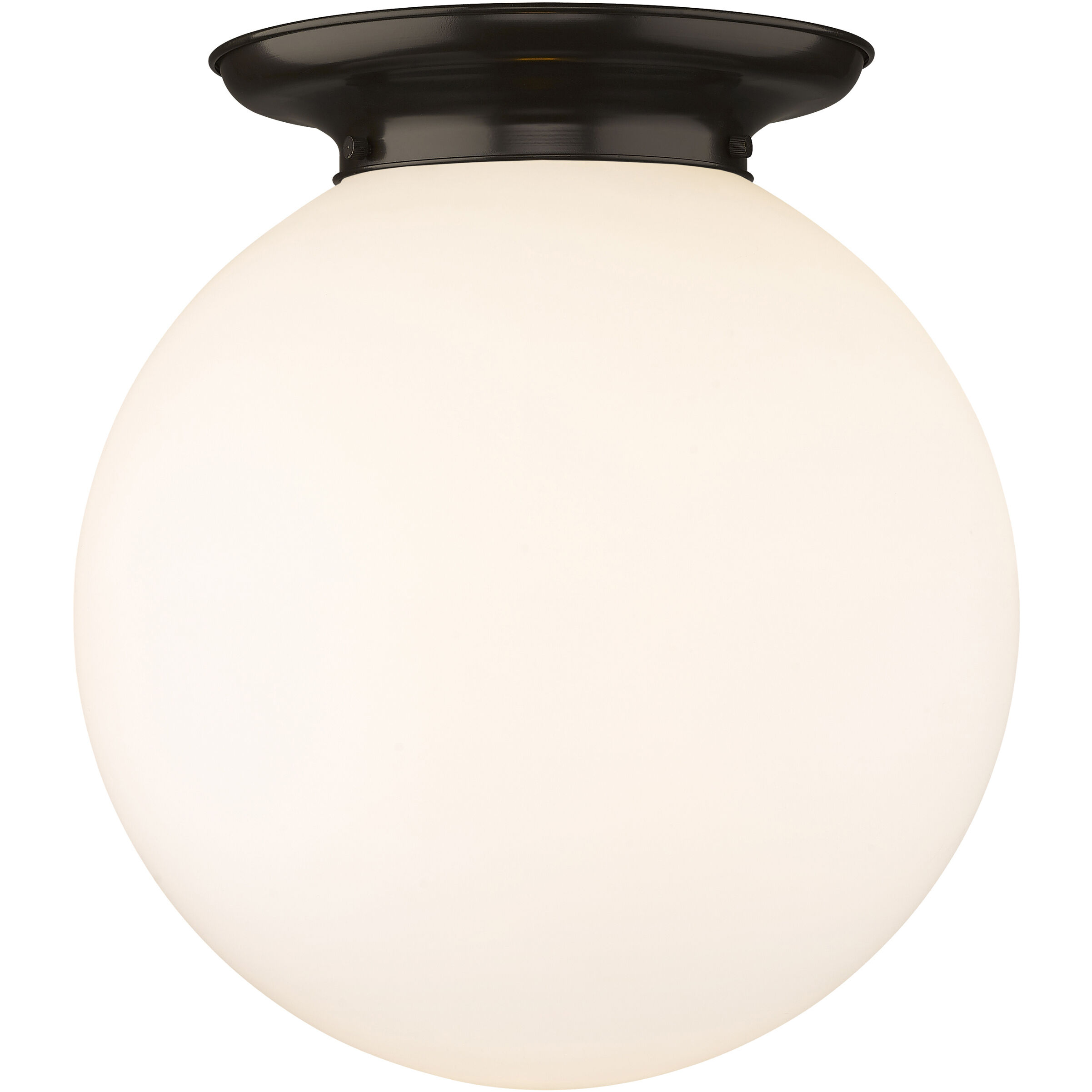 Beacon 1 Light 15.75 inch Oil Rubbed Bronze Flush Mount Ceiling Light