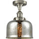 Ballston Bell 1 Light 8.00 inch Semi-Flush Mount