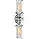 Austere Quincy Hall LED 19 inch Polished Chrome Bath Vanity Light Wall Light, Austere