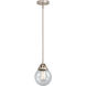 Nouveau 2 Beacon 1 Light 6.00 inch Mini Pendant