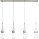 Milan 4 Light 48.13 inch Island Light