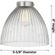Franklin Restoration Seneca Falls 1 Light 10 inch Brushed Satin Nickel Mini Pendant Ceiling Light
