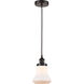 Edison Bellmont 1 Light 6 inch Oil Rubbed Bronze Mini Pendant Ceiling Light
