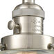 Franklin Restoration Stanton 1 Light 6 inch Brushed Satin Nickel Sconce Wall Light, Franklin Restoration