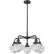 Oxford 5 Light 24.5 inch Oil Rubbed Bronze Chandelier Ceiling Light