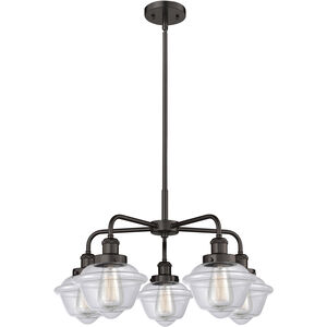 Oxford 5 Light 24.5 inch Oil Rubbed Bronze Chandelier Ceiling Light