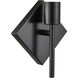 Mia 1 Light 6 inch Matte Black ADA Sconce Wall Light