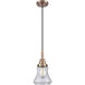 Bellmont 1 Light 6.5 inch Antique Copper Mini Pendant Ceiling Light