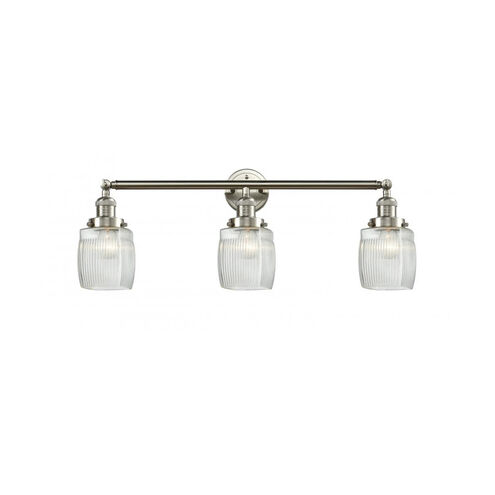 Franklin Restoration Colton LED 32 inch Brushed Satin Nickel Bath Vanity Light Wall Light, Franklin Restoration