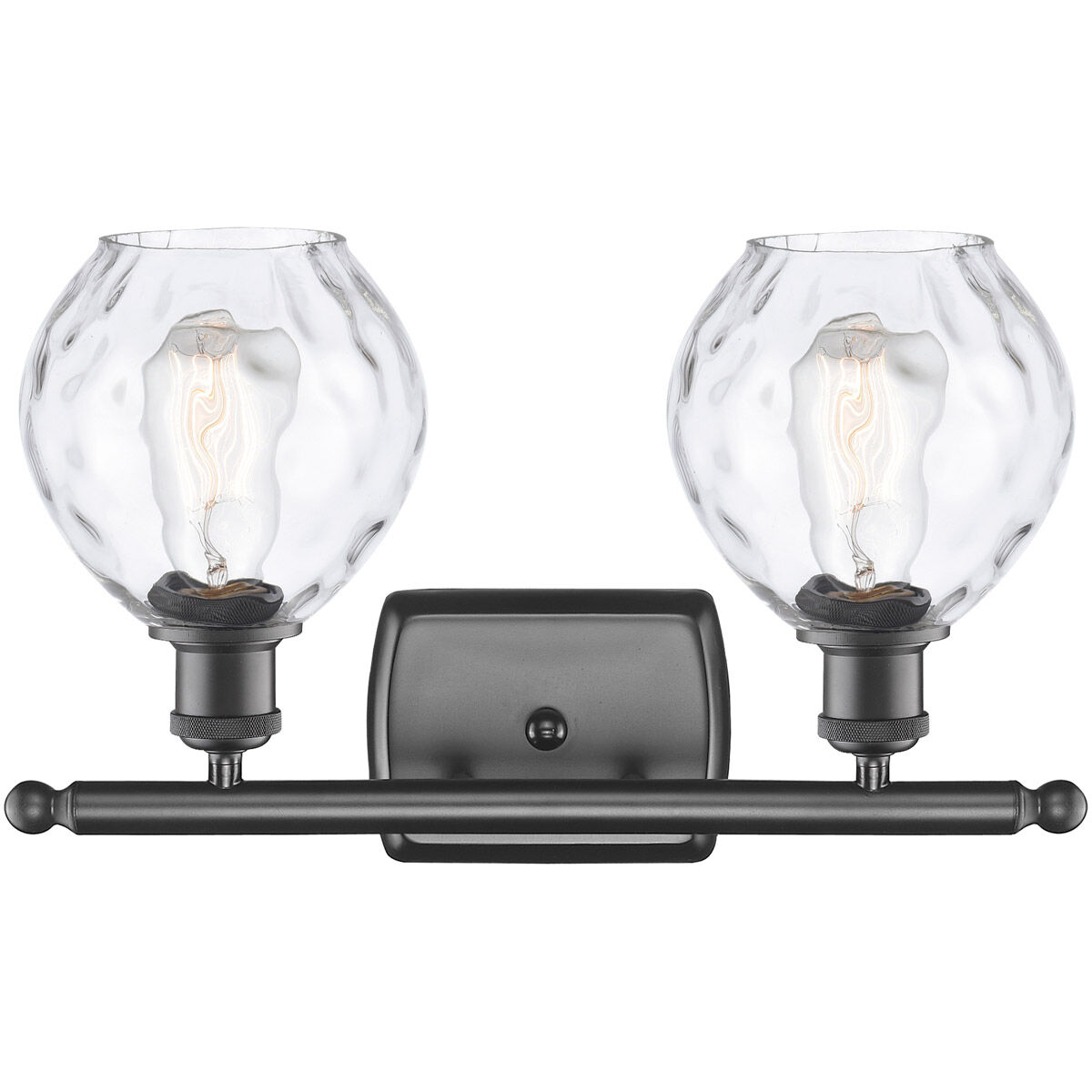 Ballston Small Waverly 2 Light 16 inch Oil Rubbed Bronze Bath Vanity Light Wall Light, Ballston