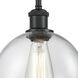 Ballston Athens LED 8 inch Matte Black Pendant Ceiling Light, Ballston