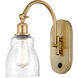Ballston Ellery 1 Light 5 inch Satin Gold Sconce Wall Light