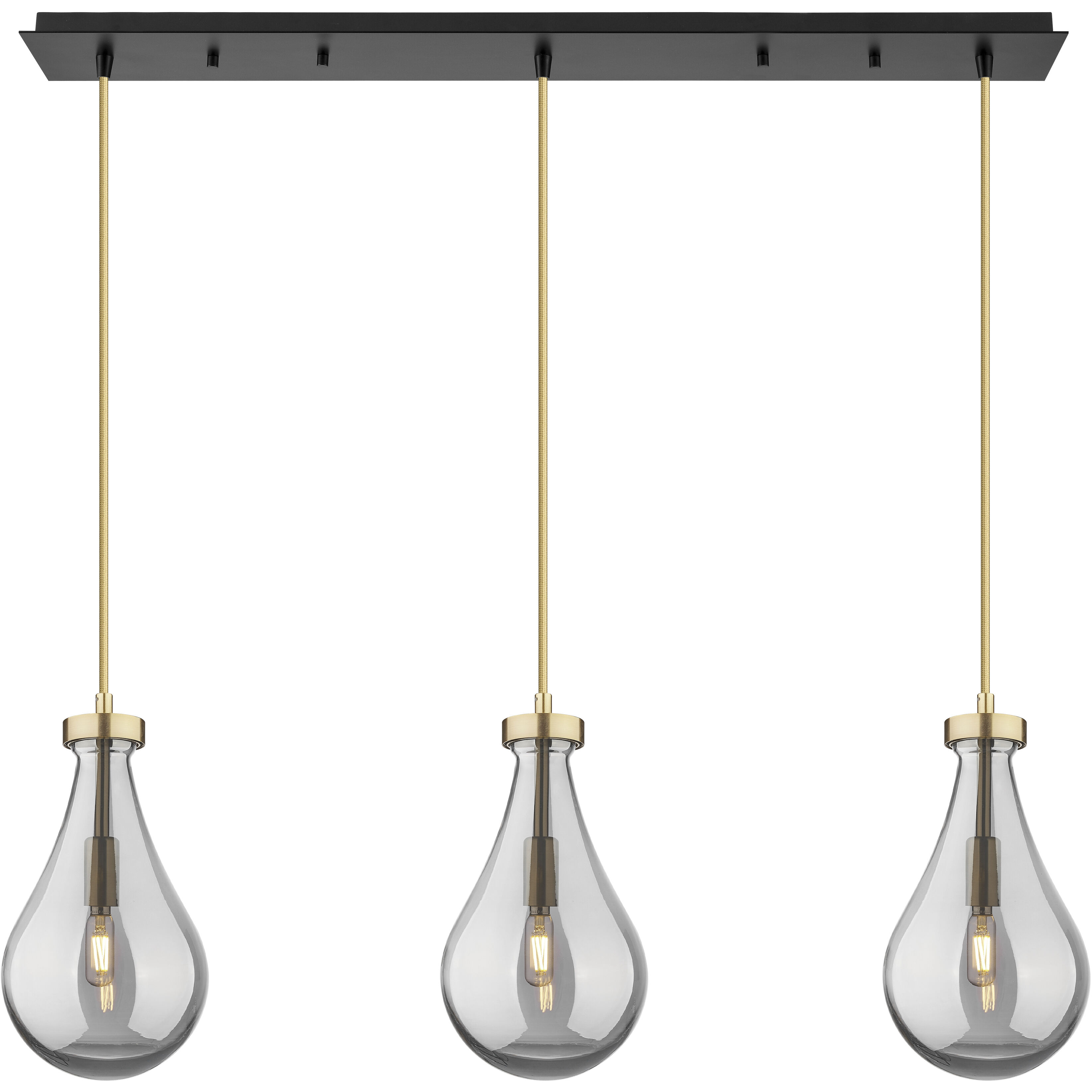 Owego 3 Light 36.63 inch Island Light