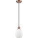 Ballston Eaton 1 Light 6 inch Antique Copper Mini Pendant Ceiling Light, Ballston
