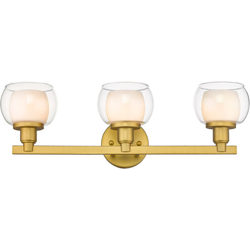 Cairo 3 Light 23.5 inch Polished Chrome Bath Vanity Light Wall Light in Incandescent
