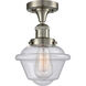 Franklin Restoration Small Oxford 1 Light 7.50 inch Semi-Flush Mount