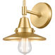 Caden LED 8 inch Brushed Brass Sconce Wall Light