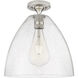 Crown Point 1 Light 12.00 inch Flush Mount