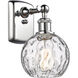 Ballston Athens Water Glass 1 Light 6 inch Polished Chrome Sconce Wall Light