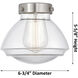 Franklin Restoration Olean LED 7 inch Black Antique Brass Sconce Wall Light, Franklin Restoration