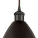 Ballston Dome LED 7.5 inch Oil Rubbed Bronze Mini Pendant Ceiling Light