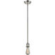 Franklin Restoration Beacon 1 Light 8 inch Polished Nickel Mini Pendant Ceiling Light in Incandescent, Clear, Franklin Restoration