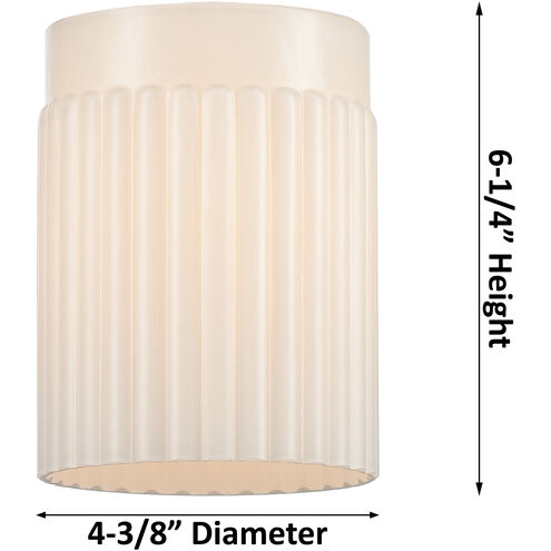 Ballston Hadley LED 16 inch Antique Brass Bath Vanity Light Wall Light in Clear Glass, Ballston