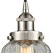 Edison Chatham LED 7 inch Brushed Satin Nickel Mini Pendant Ceiling Light