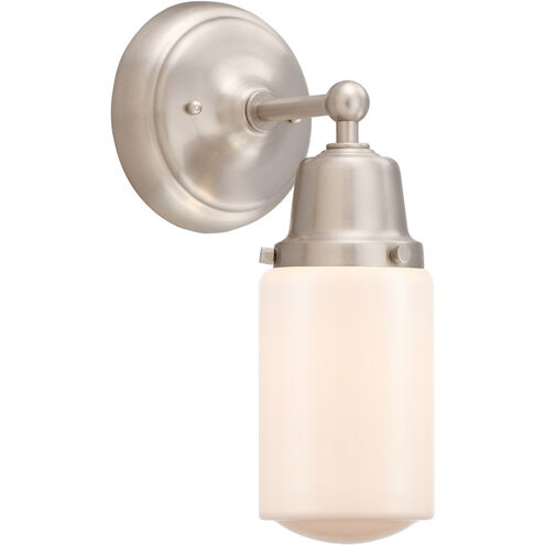 Aditi Dover 1 Light 4.5 inch Brushed Satin Nickel Sconce Wall Light, Aditi