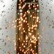 Nouveau 2 Large Bell 1 Light 8 inch Matte Black Semi-Flush Mount Ceiling Light in Silver Plated Mercury Glass