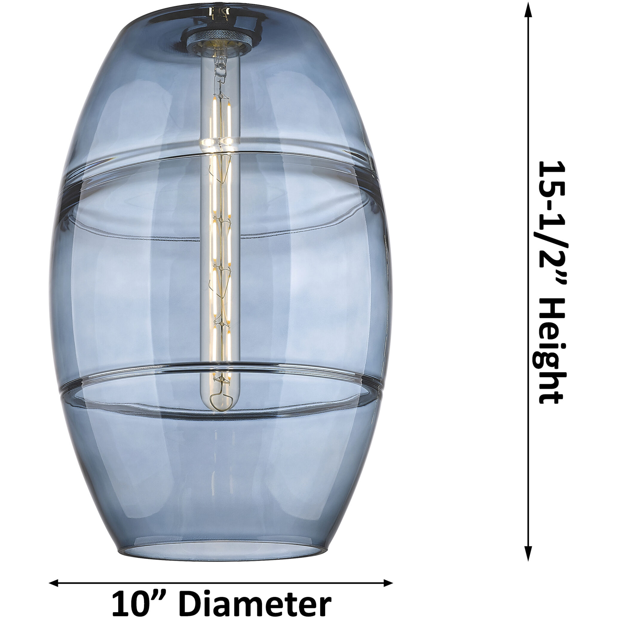 Ballston Vaz 3 Light 21.75 inch Matte Black Flush Mount Ceiling Light