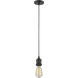 Franklin Restoration Bare Bulb 1 Light 2 inch Oil Rubbed Bronze Mini Pendant Ceiling Light in Incandescent