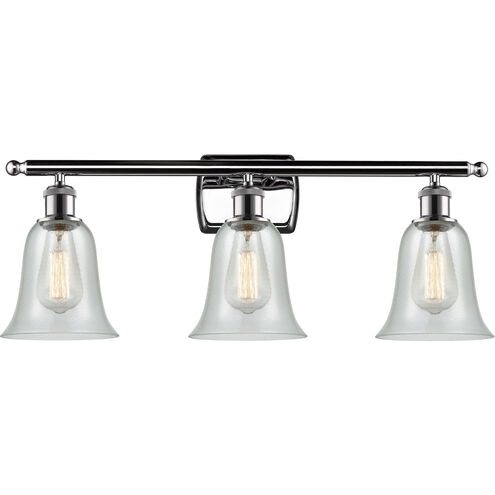 Ballston Hanover LED 26 inch Polished Chrome Bath Vanity Light Wall Light in Fishnet Glass, Ballston