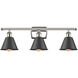 Ballston Smithfield 3 Light 26 inch Polished Nickel Bath Vanity Light Wall Light