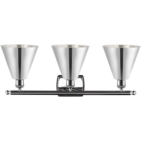 Ballston Cone LED 28 inch Polished Chrome Bath Vanity Light Wall Light