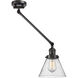 Large Cone 30 inch 60.00 watt Oil Rubbed Bronze Swing Arm Wall Light, Franklin Restoration