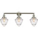 Franklin Restoration Bullet 3 Light 33.75 inch Bathroom Vanity Light