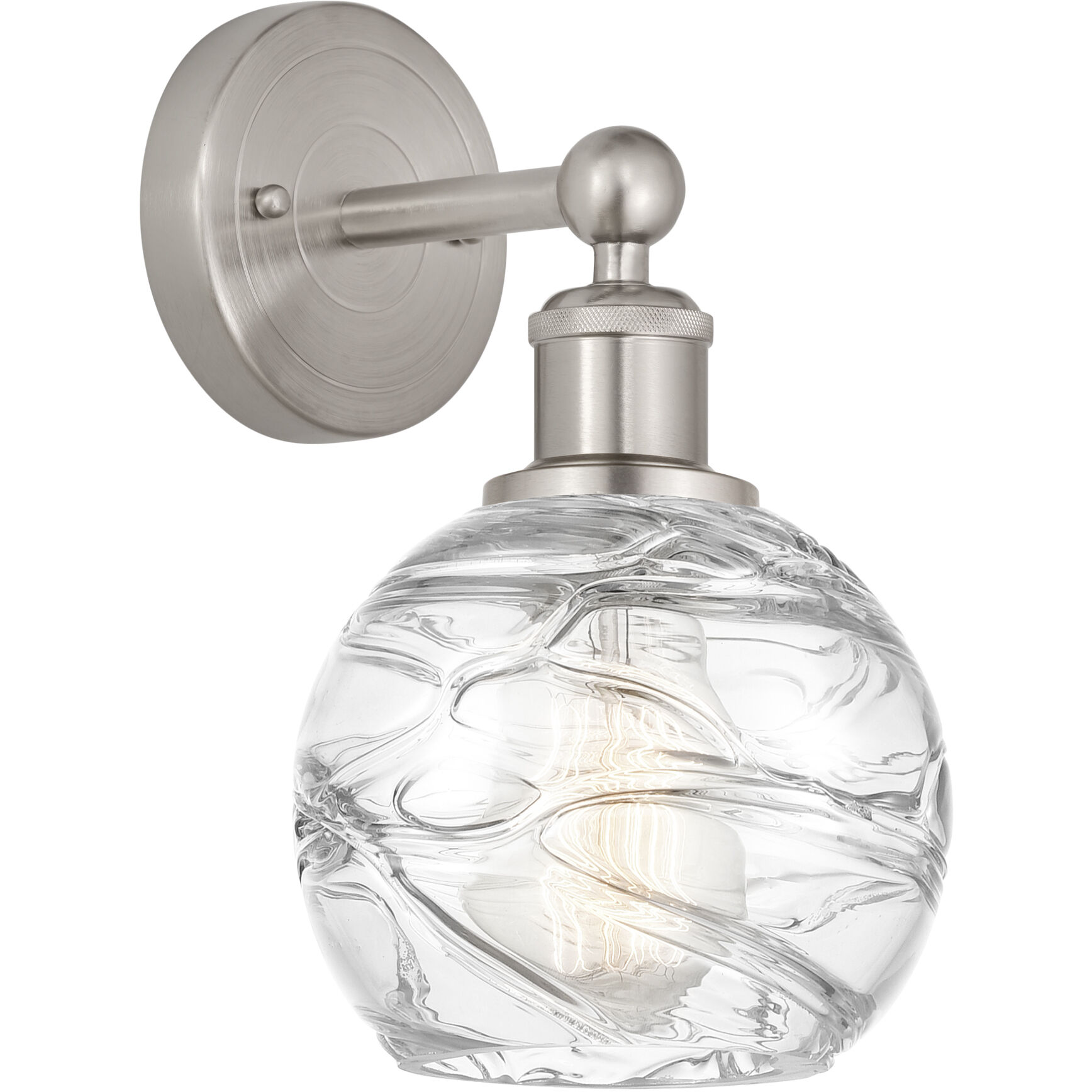 Edison Athens Deco Swirl 1 Light 6.00 inch Wall Sconce