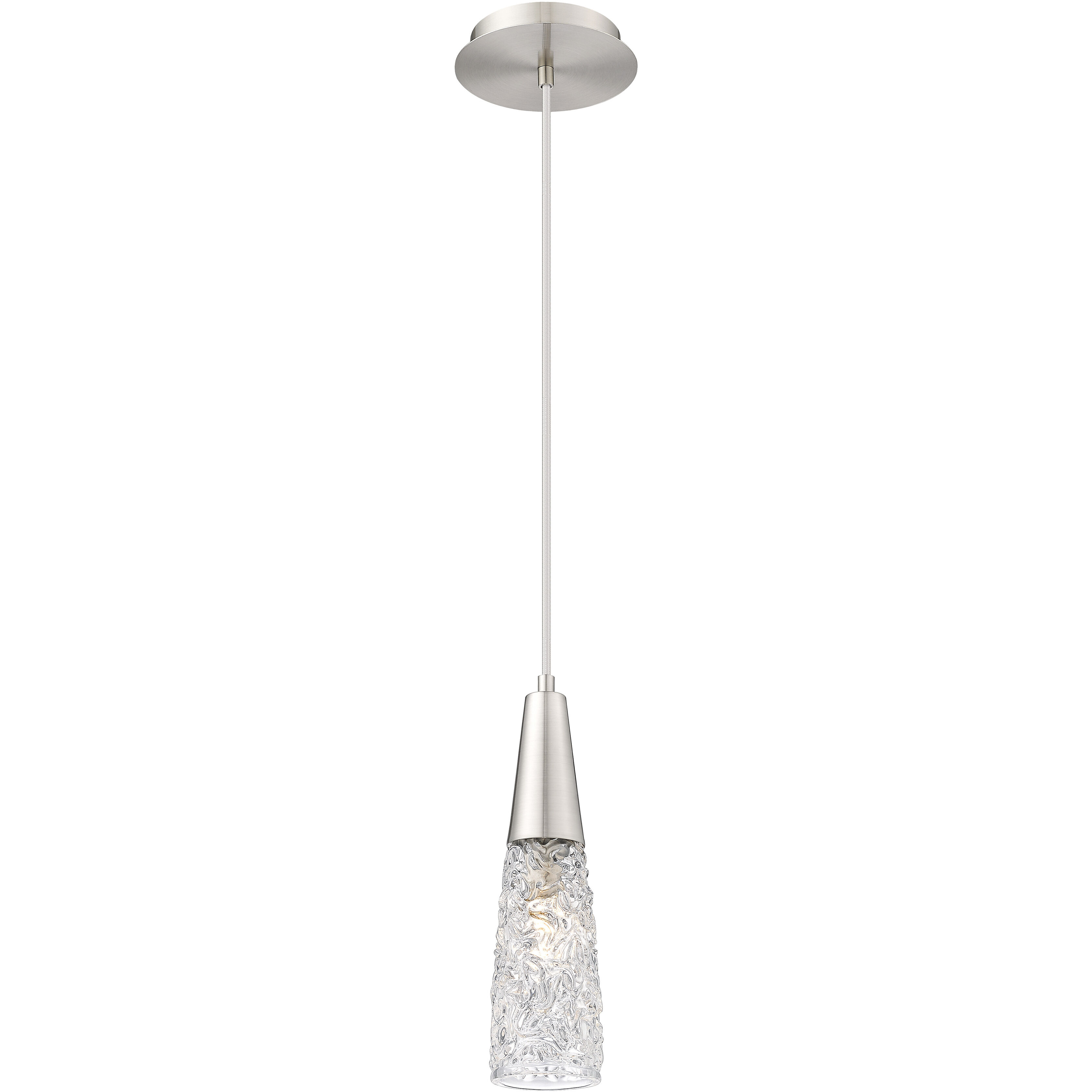 Amherst Brook 1 Light 3.15 inch Satin Nickel Mini Pendant Ceiling Light