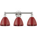 Plymouth Dome 3 Light 25.50 inch Bathroom Vanity Light