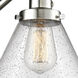 X-Large Cone 16 inch 60.00 watt Satin Nickel Swing Arm Wall Light, Franklin Restoration