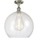 Edison Athens 1 Light 13.75 inch Semi-Flush Mount