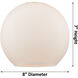 Edison Athens LED 8 inch Antique Copper Mini Pendant Ceiling Light