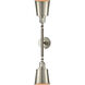 Franklin Restoration Addison LED 16 inch Brushed Satin Nickel Bath Vanity Light Wall Light, Franklin Restoration