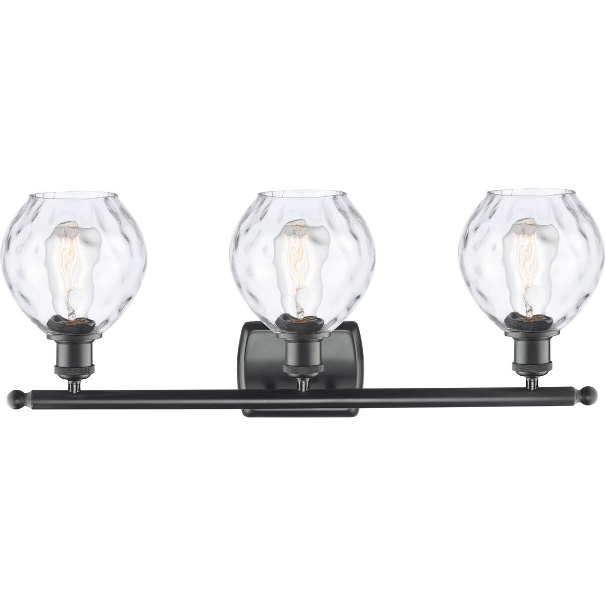 Ballston Small Waverly LED 26 inch Matte Black Bath Vanity Light Wall Light, Ballston