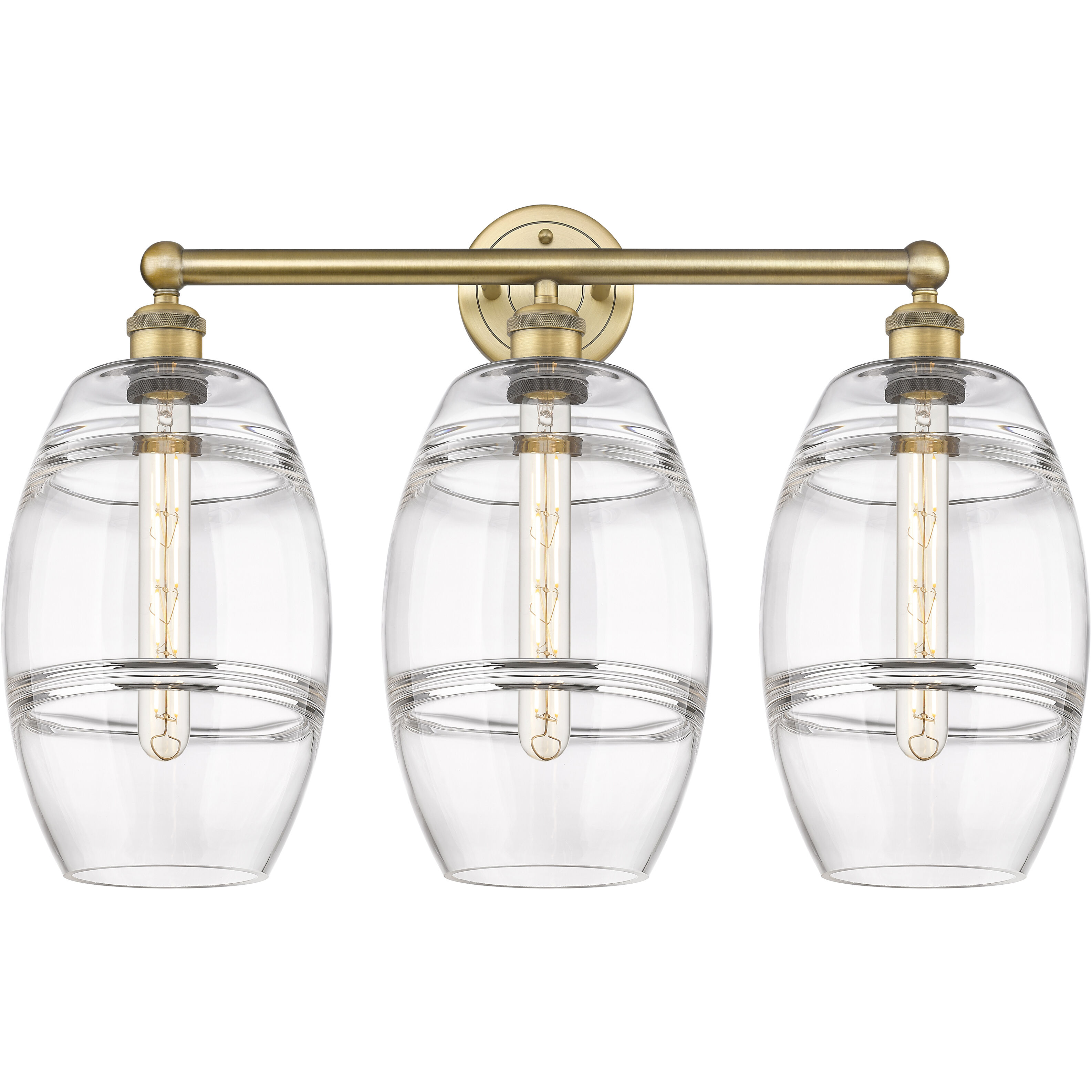 Edison Vaz 3 Light 26 inch Brushed Brass Bath Vanity Light Wall Light